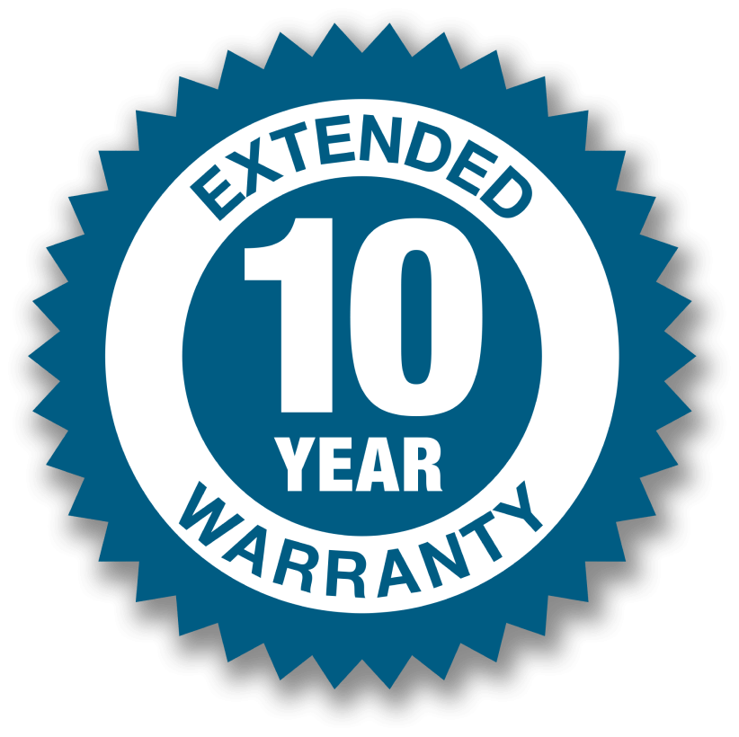 10 Year Warranty